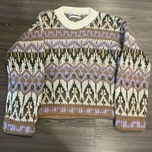 Anthropologie Wool Alpaca Sweater
